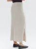 ASSEMBLY LABEL WOOL CASHMERE RIB SKIRT sold by Yeltuor