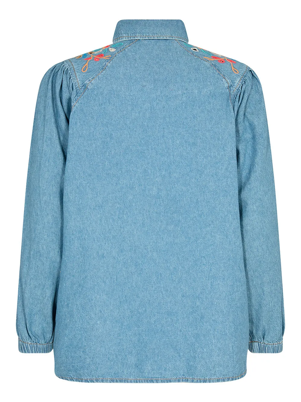 MOS MOSH SYLVIA DENIM SHIRT sold by Yeltuor product image thumbnail 4