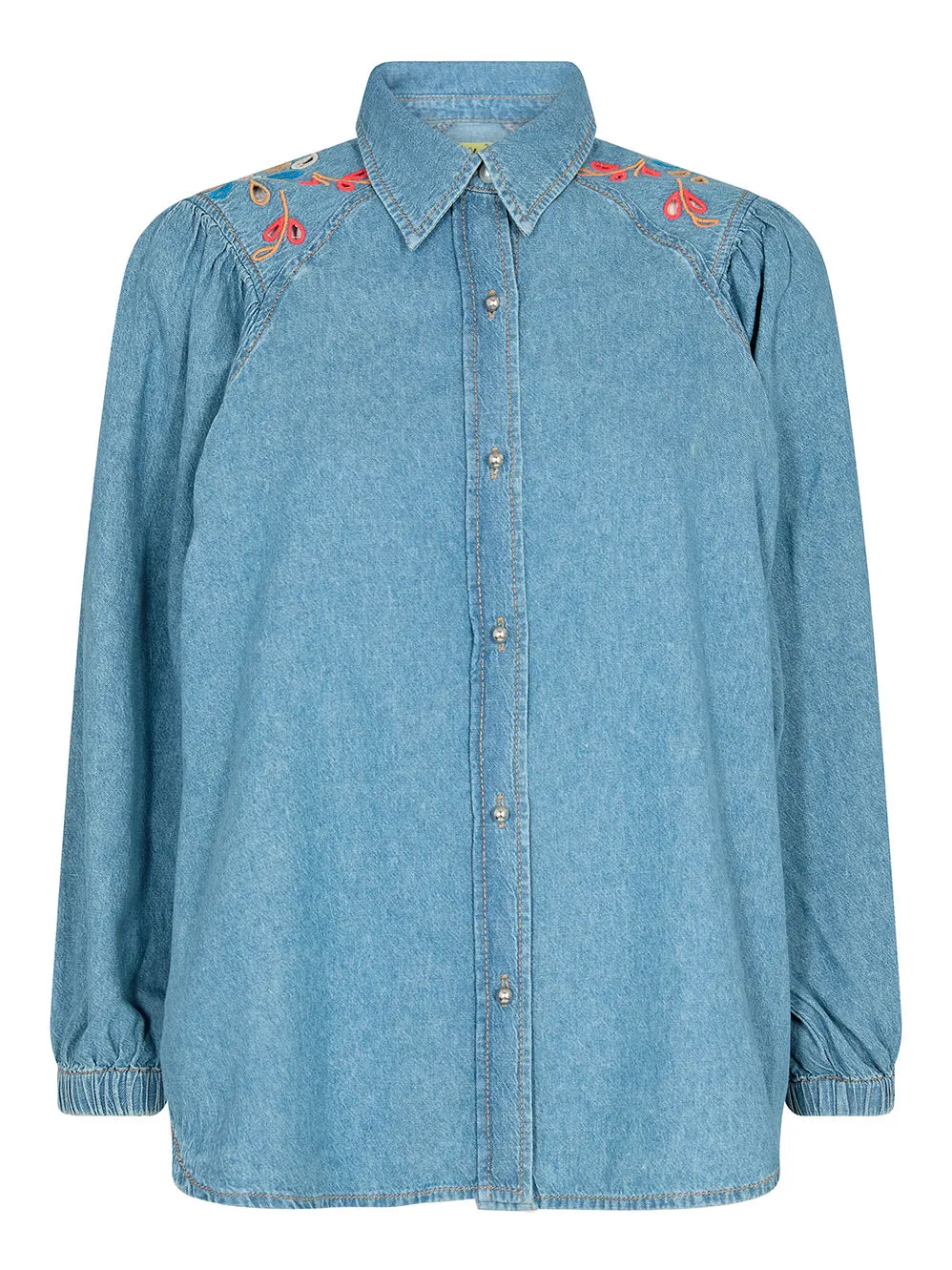 MOS MOSH SYLVIA DENIM SHIRT sold by Yeltuor