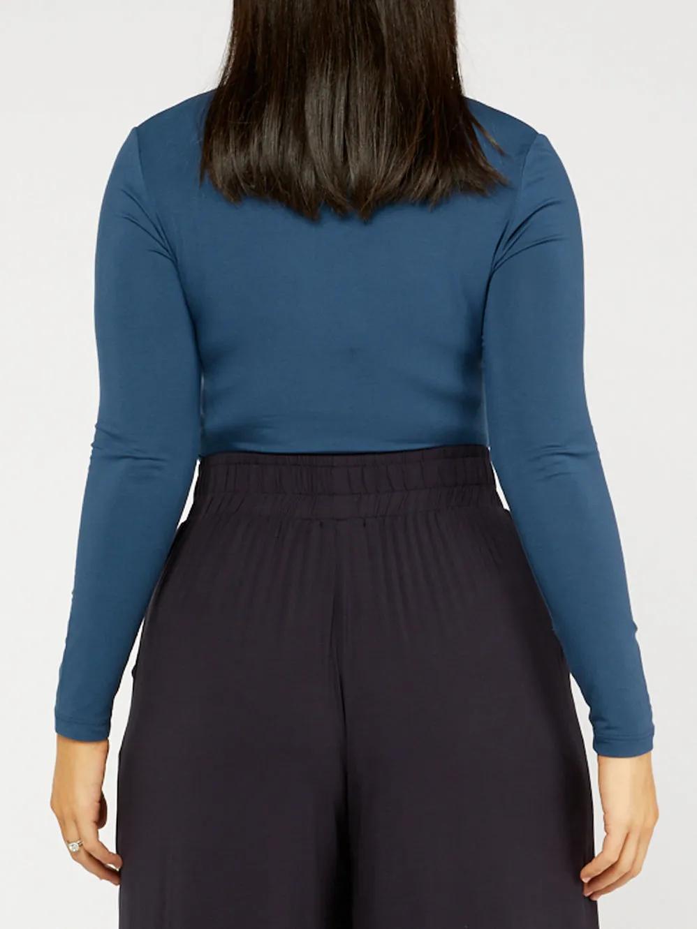 TANI LONG SLEEVE HIGH NECK TOP sold by Yeltuor product image thumbnail 3