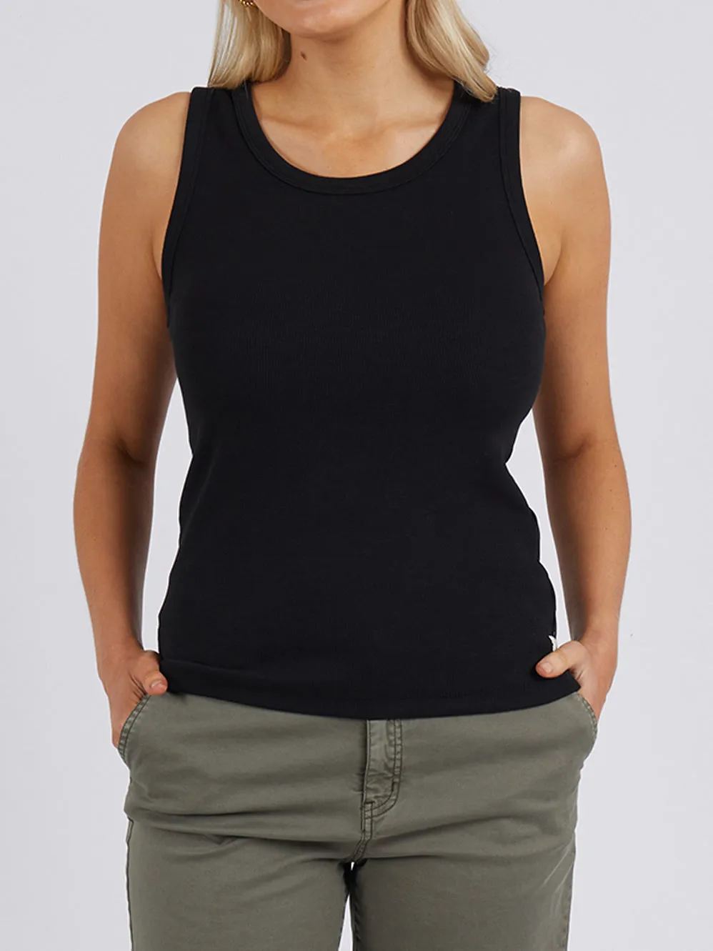 ELM RIB CREW TANK sold by Yeltuor