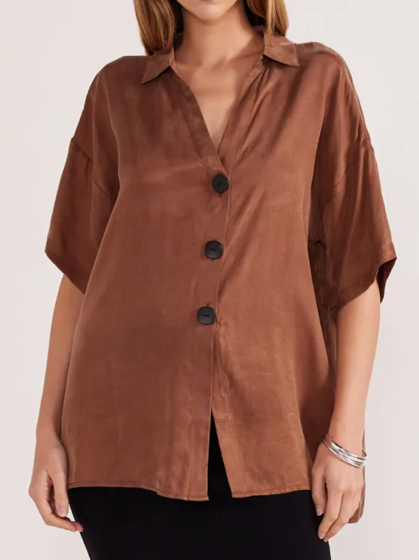 STAPLE THE LABEL FINN CUPRO RESORT SHIRT sold by Yeltuor