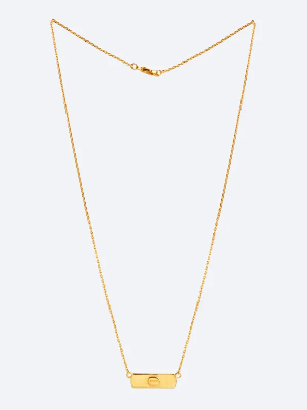 BLING BAR LA MADONNA NECKLACE - SHORT sold by Yeltuor