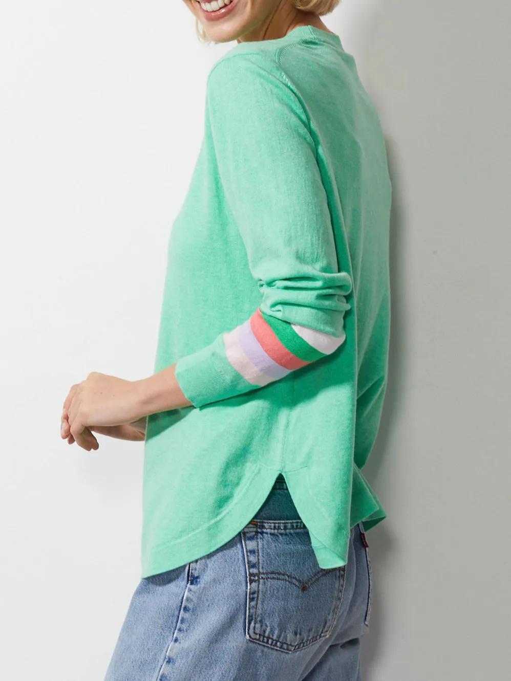 ZAKET & PLOVER STRIPED CURVE JUMPER sold by Yeltuor product image thumbnail 5