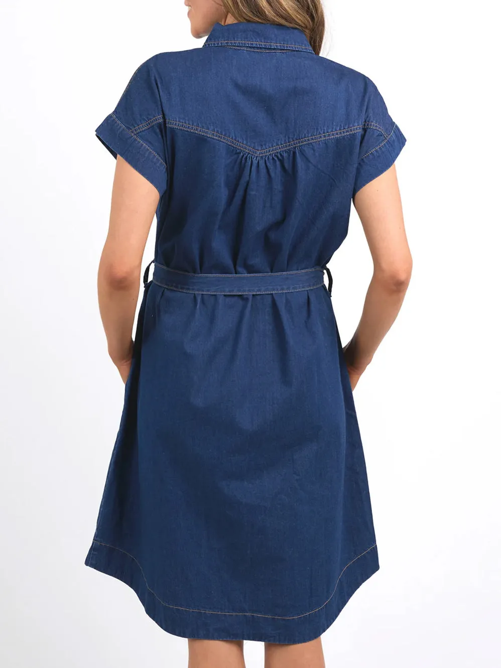 ELM EVERLEIGH DENIM DRESS sold by Yeltuor product image thumbnail 4