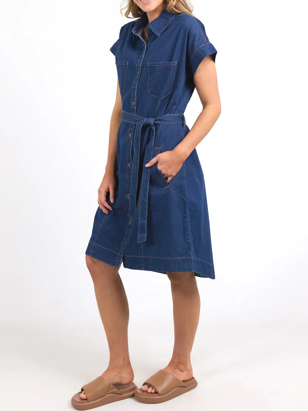 ELM EVERLEIGH DENIM DRESS sold by Yeltuor product image thumbnail 2