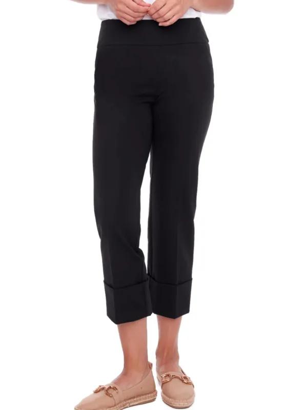 UP! CUFFED COMPRESION CROP PANT sold by Yeltuor