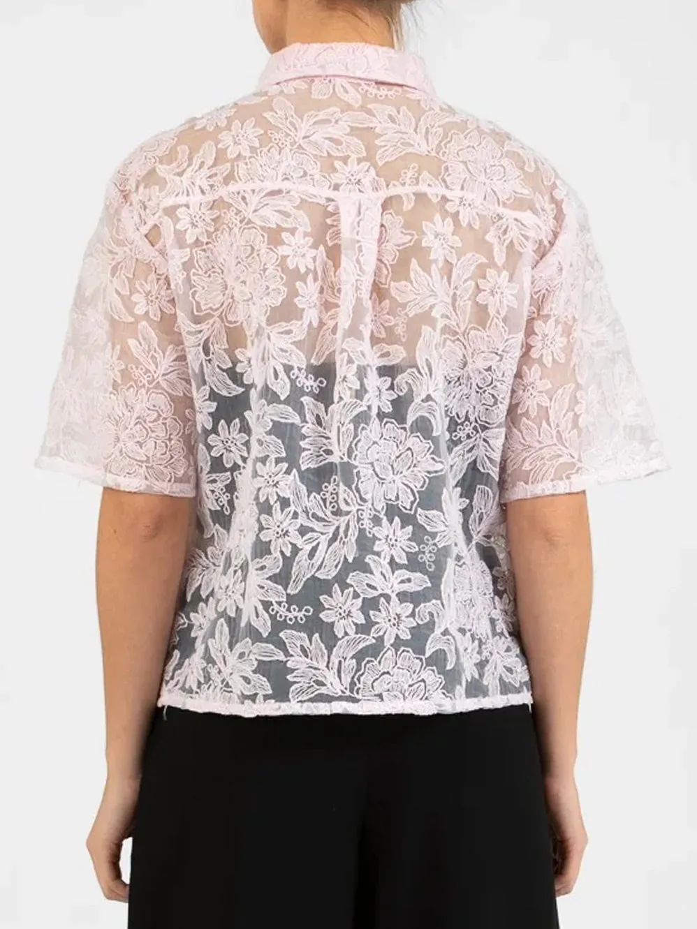 COSTER SHIRT WITH LACE sold by Yeltuor product image thumbnail 5