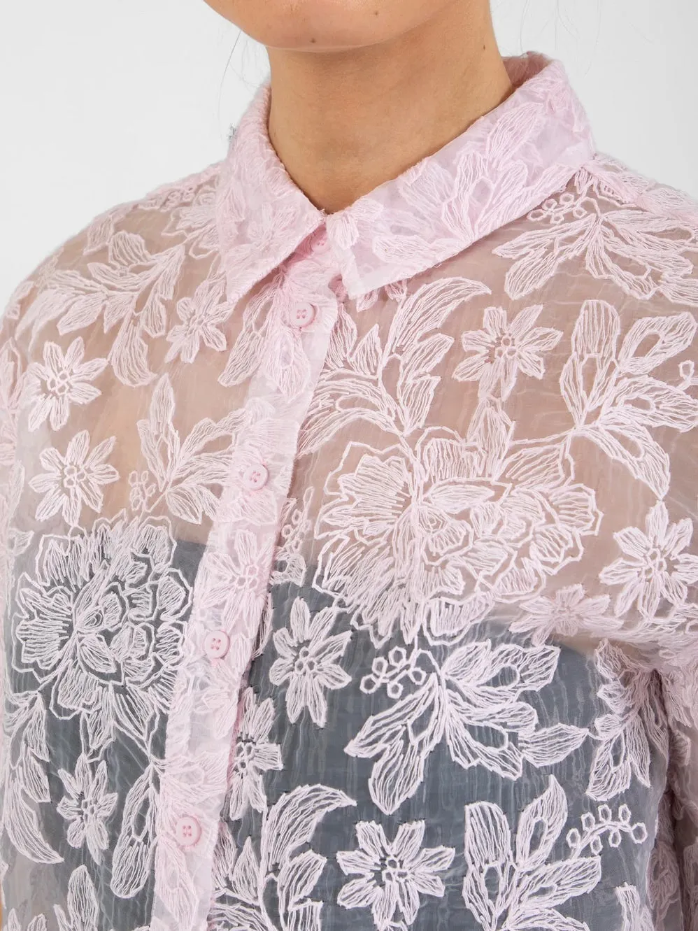 COSTER SHIRT WITH LACE sold by Yeltuor product image thumbnail 4