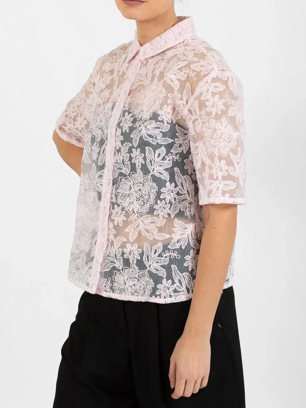 COSTER SHIRT WITH LACE sold by Yeltuor product image thumbnail 3