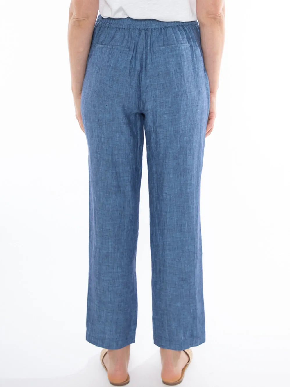 JUMP LINEN BASIC PANT sold by Yeltuor product image thumbnail 3