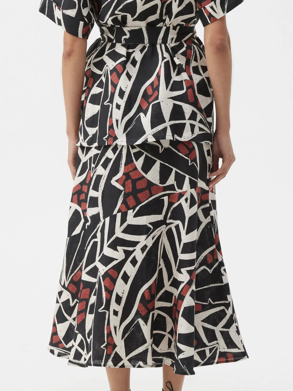 MORRISON MALIA LINEN SKIRT sold by Yeltuor product image thumbnail 4