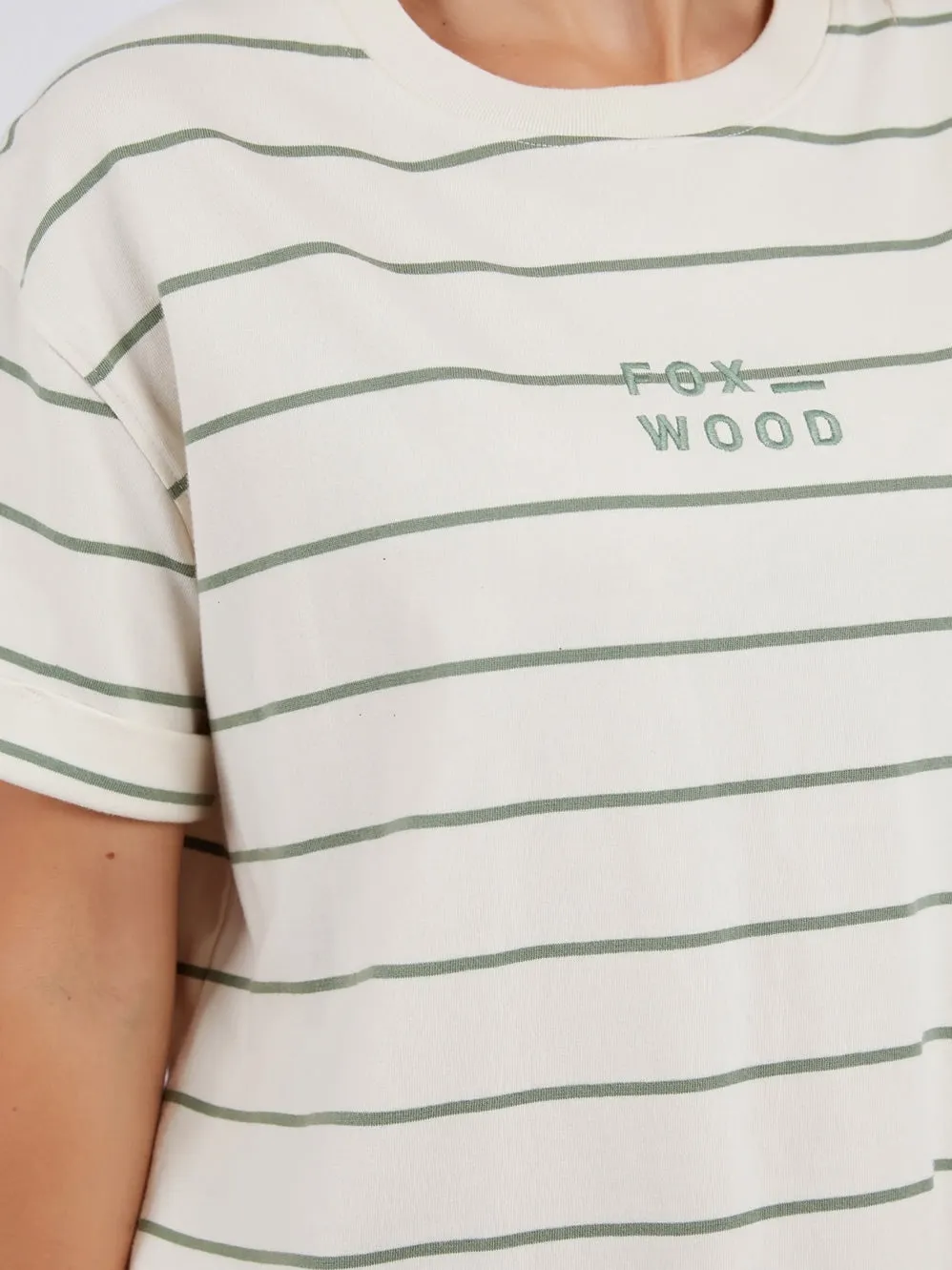 FOXWOOD HUNTLEIGH STRIPE TEE sold by Yeltuor product image thumbnail 3