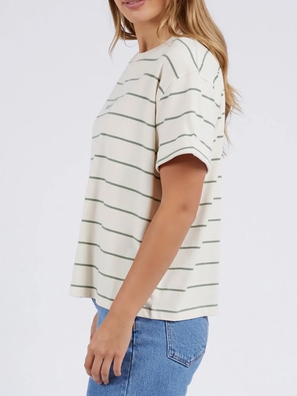 FOXWOOD HUNTLEIGH STRIPE TEE sold by Yeltuor product image thumbnail 2