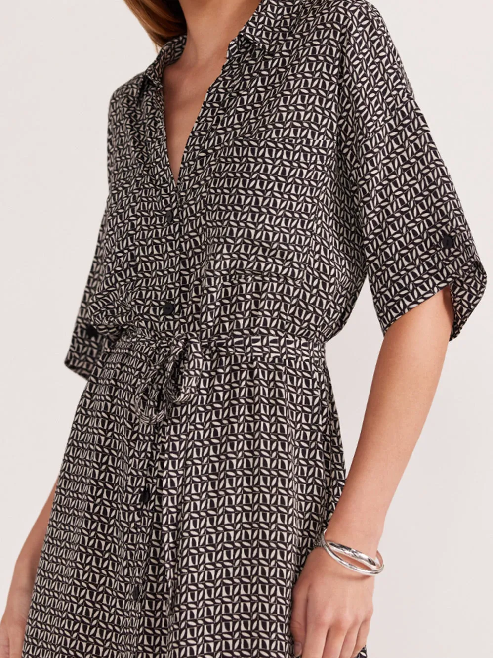 STAPLE THE LABEL DELLA MIDI SHIRT DRESS sold by Yeltuor product image thumbnail 3