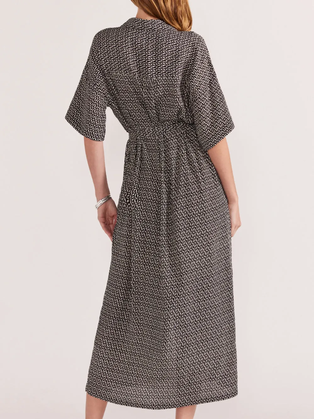 STAPLE THE LABEL DELLA MIDI SHIRT DRESS sold by Yeltuor product image thumbnail 4