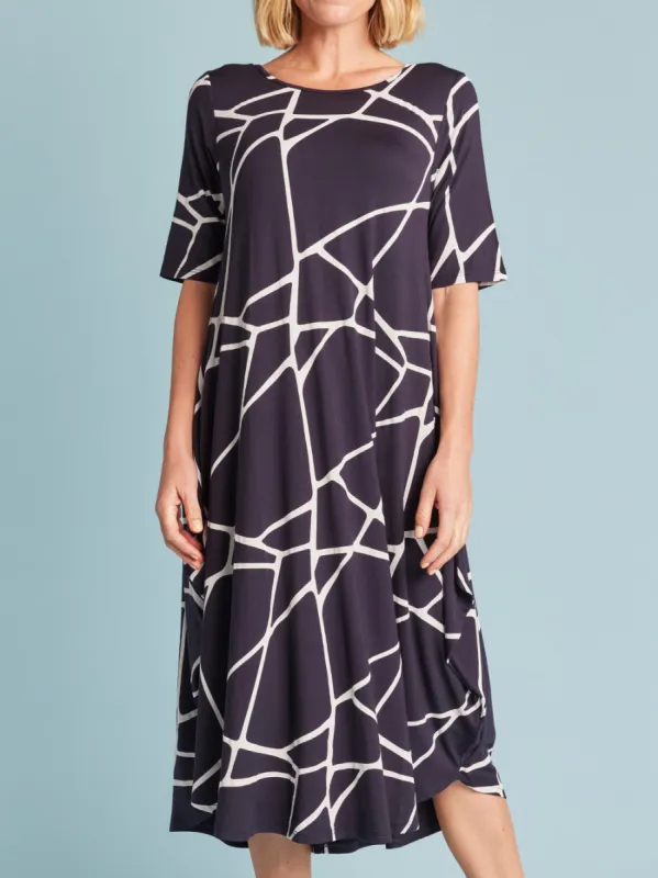 TANI MARBLE TRI DRESS sold by Yeltuor