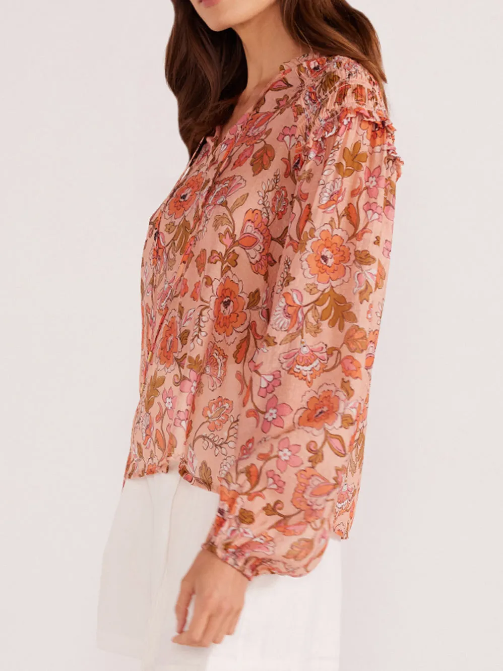 MINKPINK AMELIA LONG SLEEVE BLOUSE sold by Yeltuor product image thumbnail 2