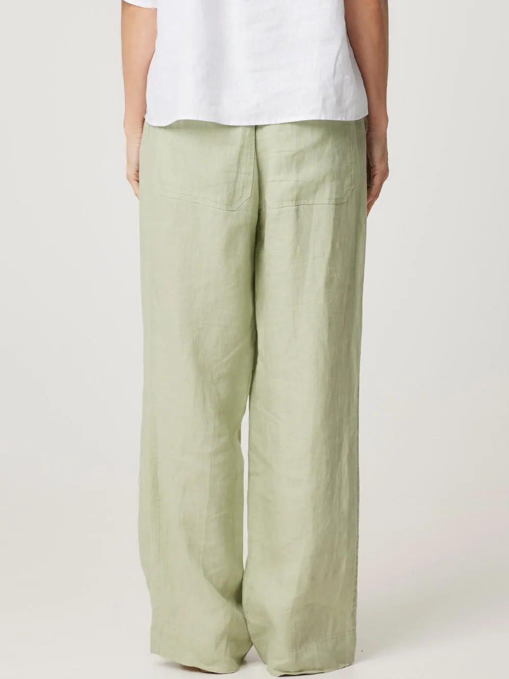 ENNI LINEN WIDE LEG PANT sold by Yeltuor product image thumbnail 2