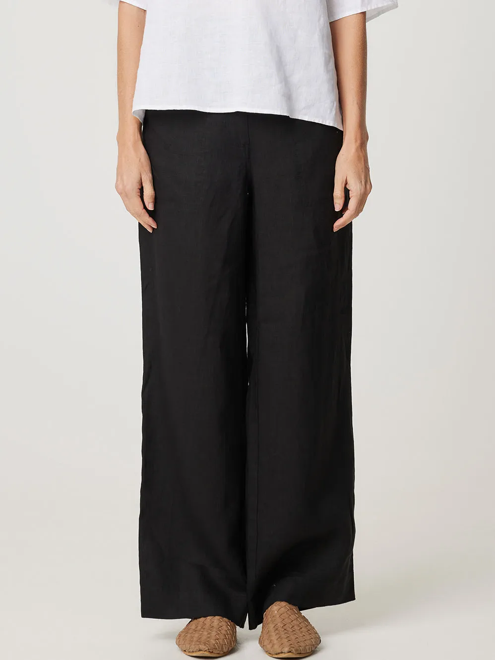 ENNI LINEN WIDE LEG PANT sold by Yeltuor product image thumbnail 3