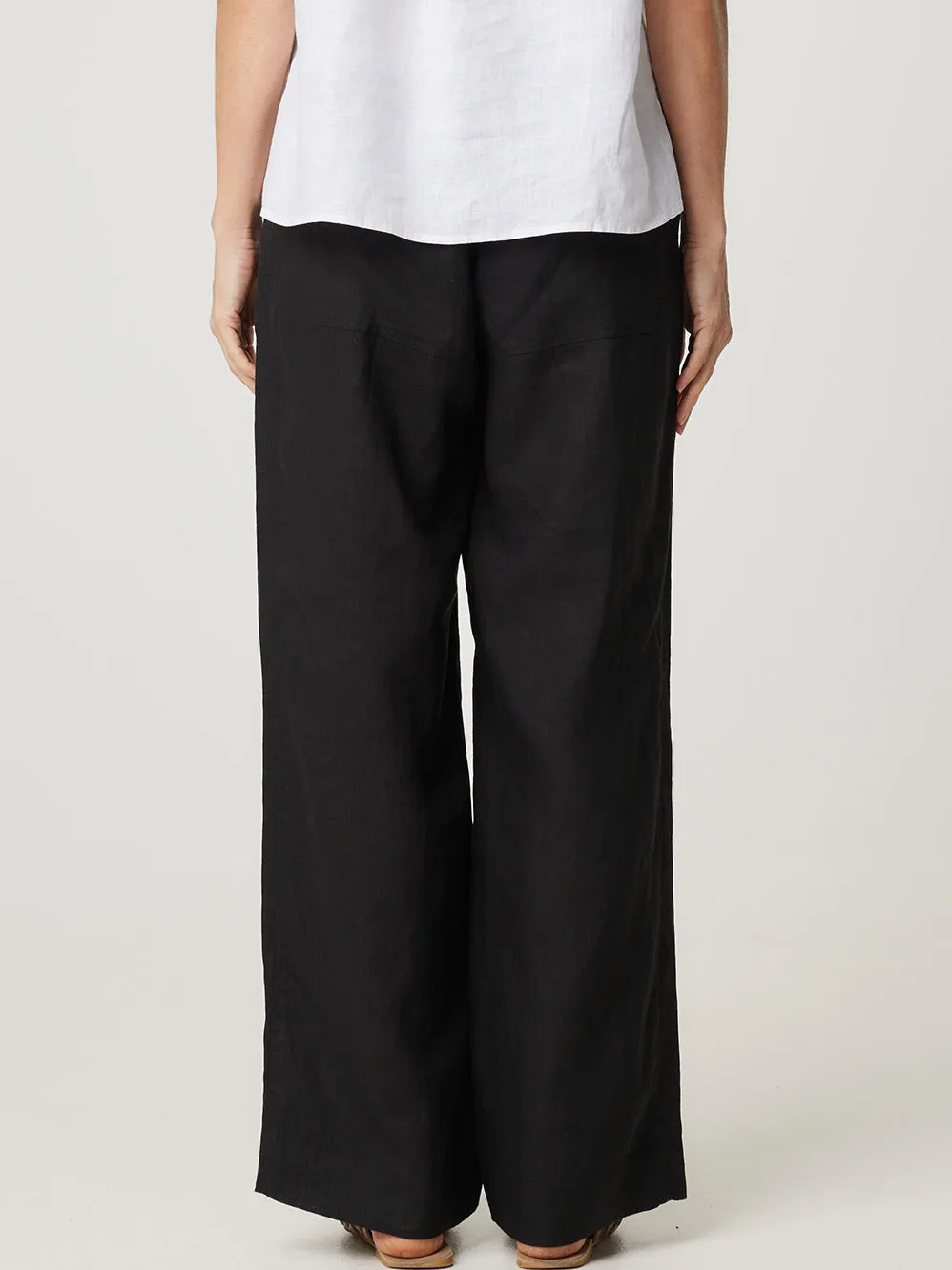 ENNI LINEN WIDE LEG PANT sold by Yeltuor product image thumbnail 4