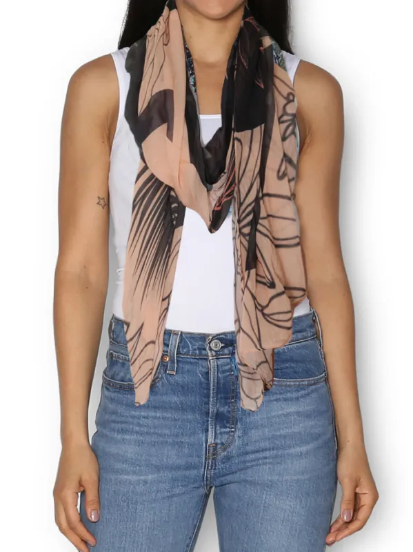 THE ARTISTS LABEL LEILANA SCARF sold by Yeltuor
