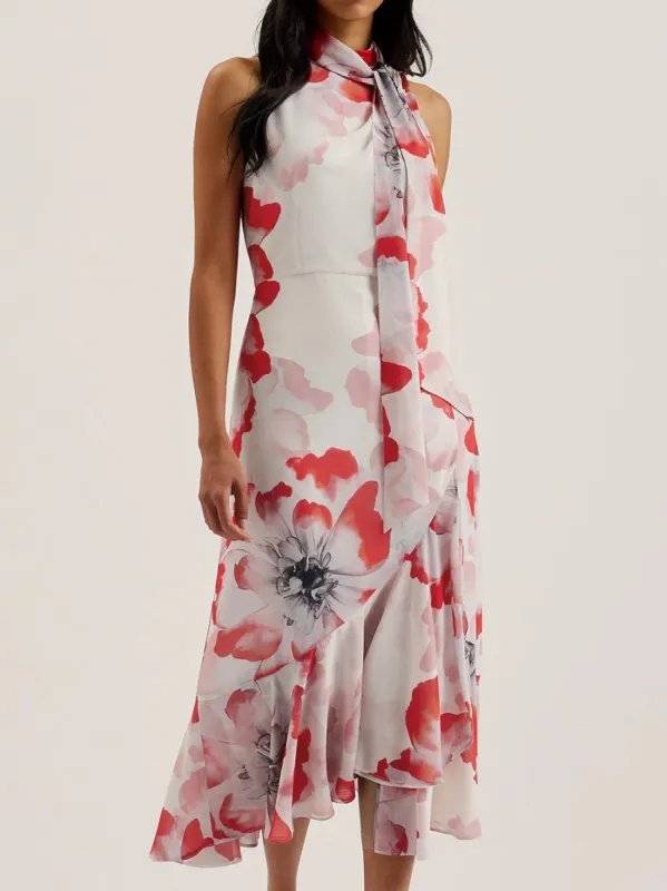 TED BAKER SELINO TIE NECK DRESS sold by Yeltuor