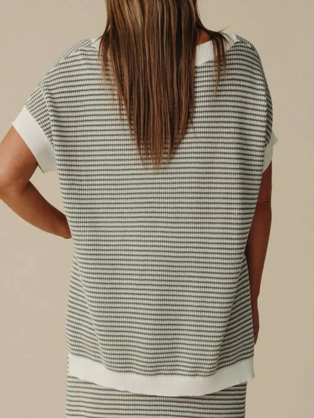 TALAMAYA LATTICE SHORT SLEEVE PULLOVER sold by Yeltuor product image thumbnail 3