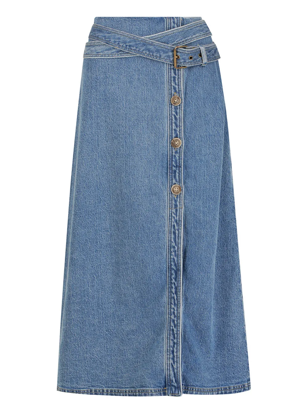 MORRISON HUNTER DENIM SKIRT sold by Yeltuor product image thumbnail 2
