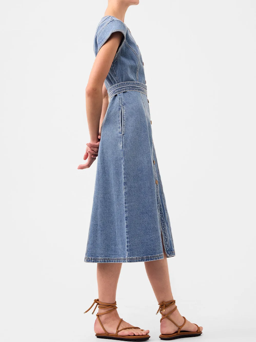 MORRISON HUNTER DENIM DRESS sold by Yeltuor product image thumbnail 3