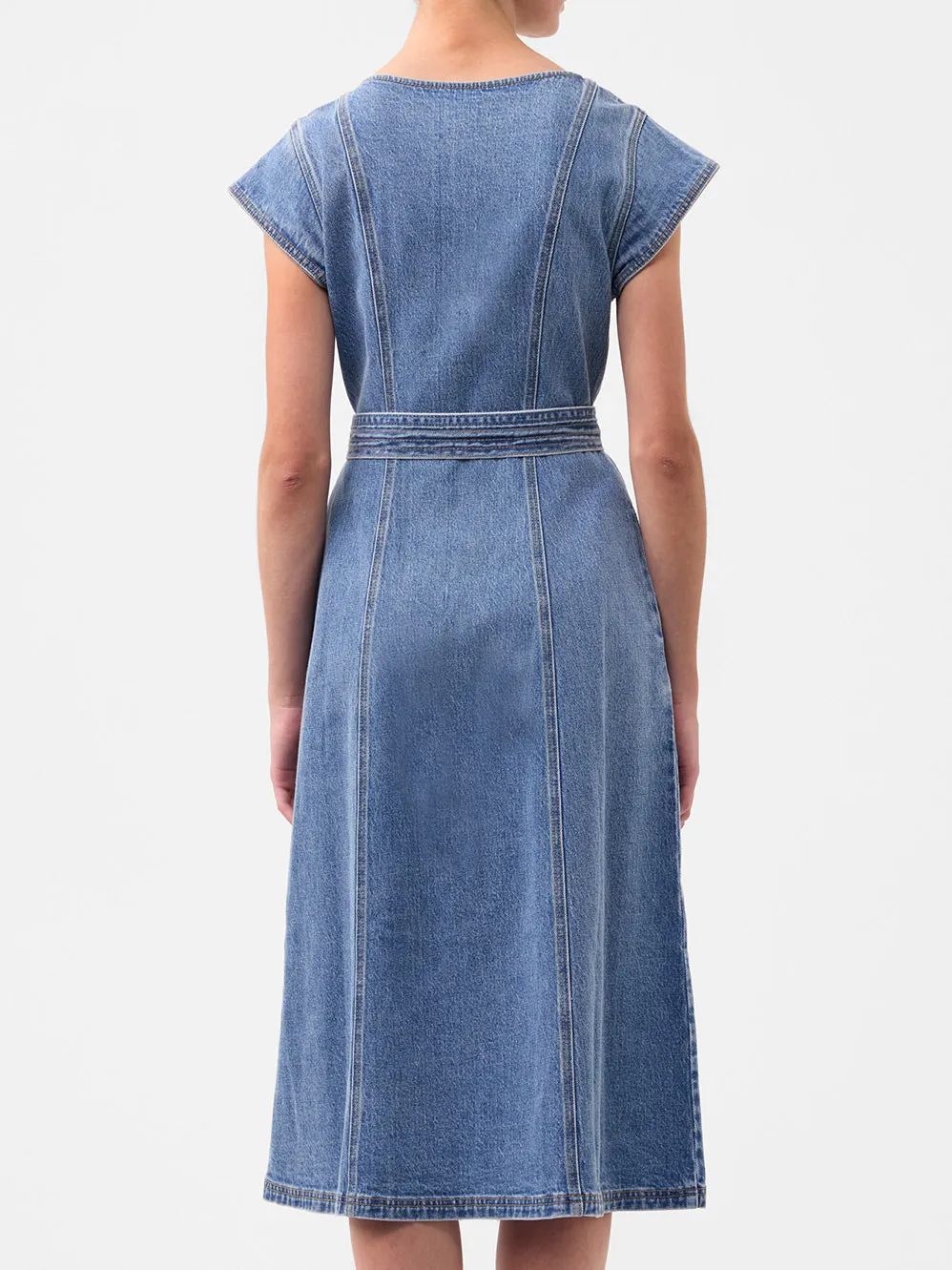 MORRISON HUNTER DENIM DRESS sold by Yeltuor product image thumbnail 4