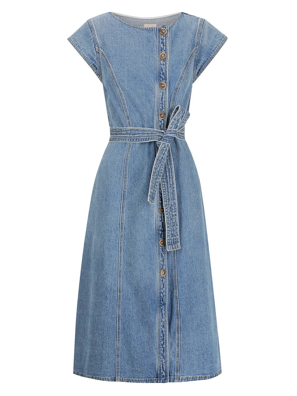 MORRISON HUNTER DENIM DRESS sold by Yeltuor product image thumbnail 2