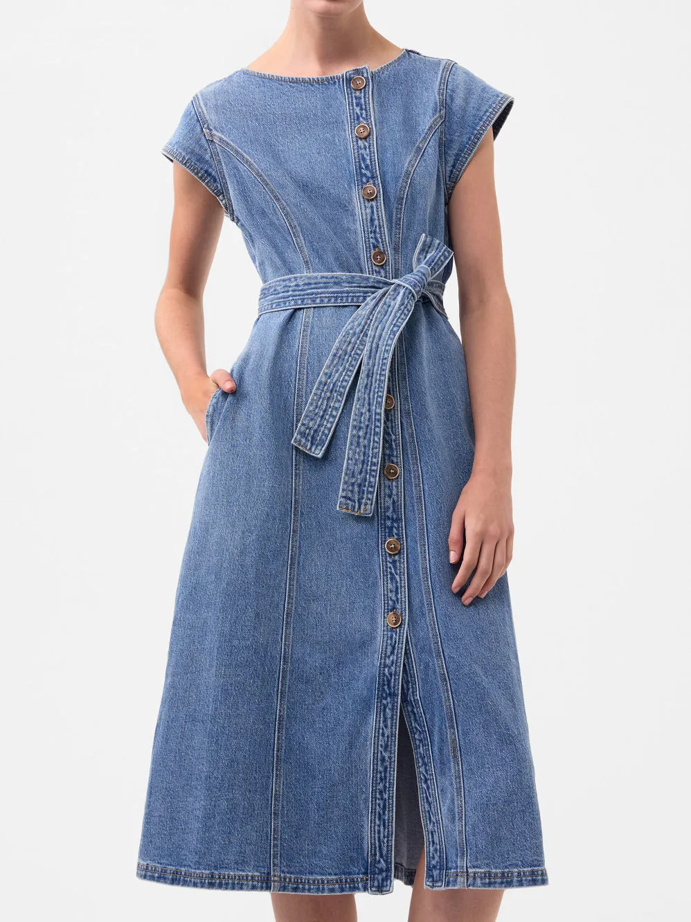 MORRISON HUNTER DENIM DRESS sold by Yeltuor