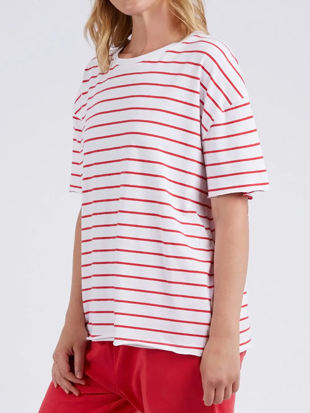 ELM WINONA STRIPE SHORT SLEEVE TEE sold by Yeltuor product image thumbnail 2