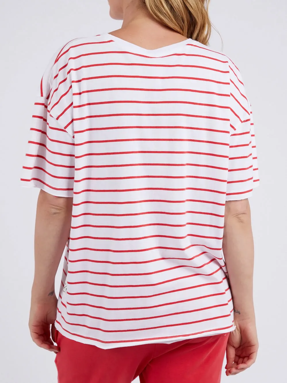 ELM WINONA STRIPE SHORT SLEEVE TEE sold by Yeltuor product image thumbnail 4