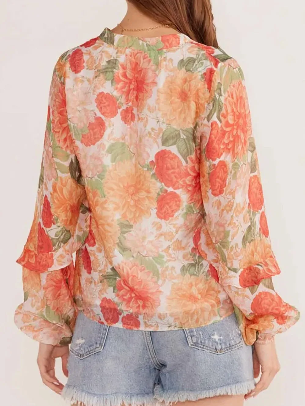MINKPINK AIDA LONG SLEEVE BLOUSE sold by Yeltuor product image thumbnail 3