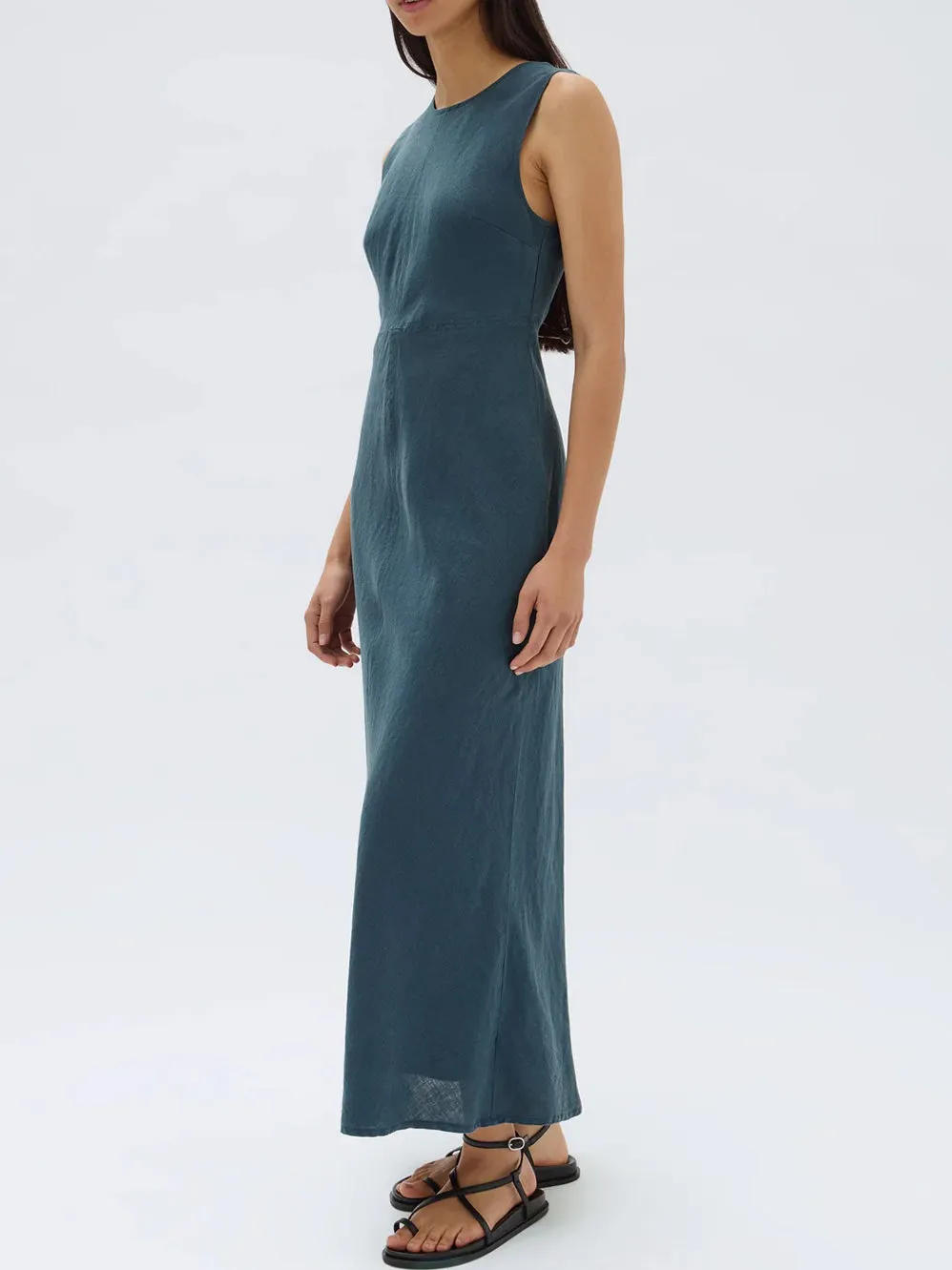 ASSEMBLY LABEL NAIA LINEN DRESS sold by Yeltuor product image thumbnail 2