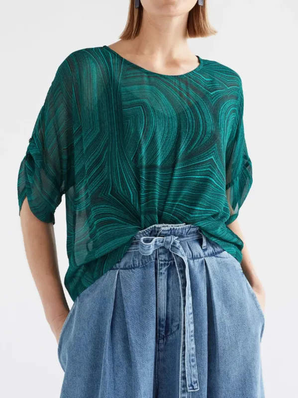 ELK KRAVA SHEER TOP sold by Yeltuor