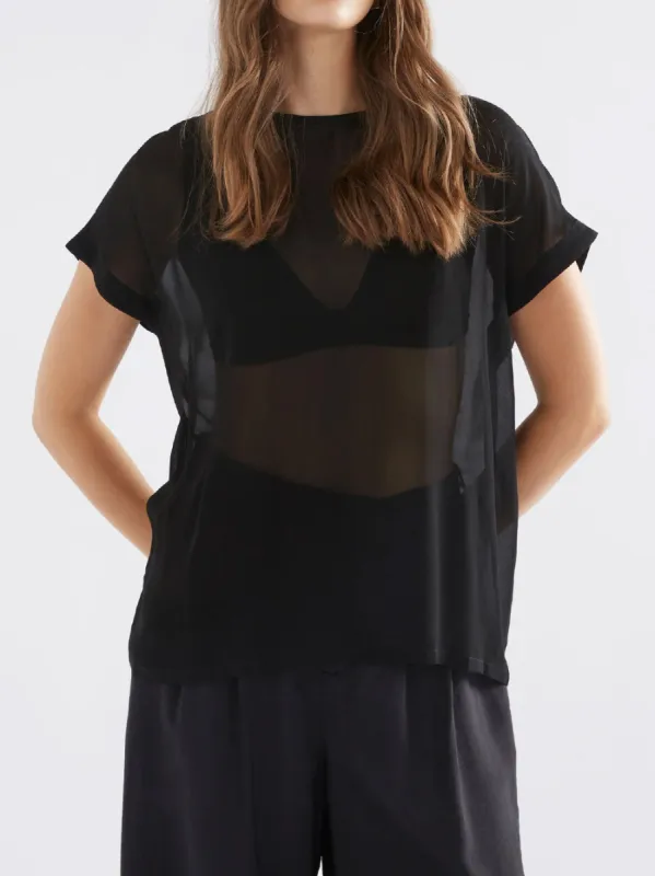 ELK SHEER WEBB TOP sold by Yeltuor