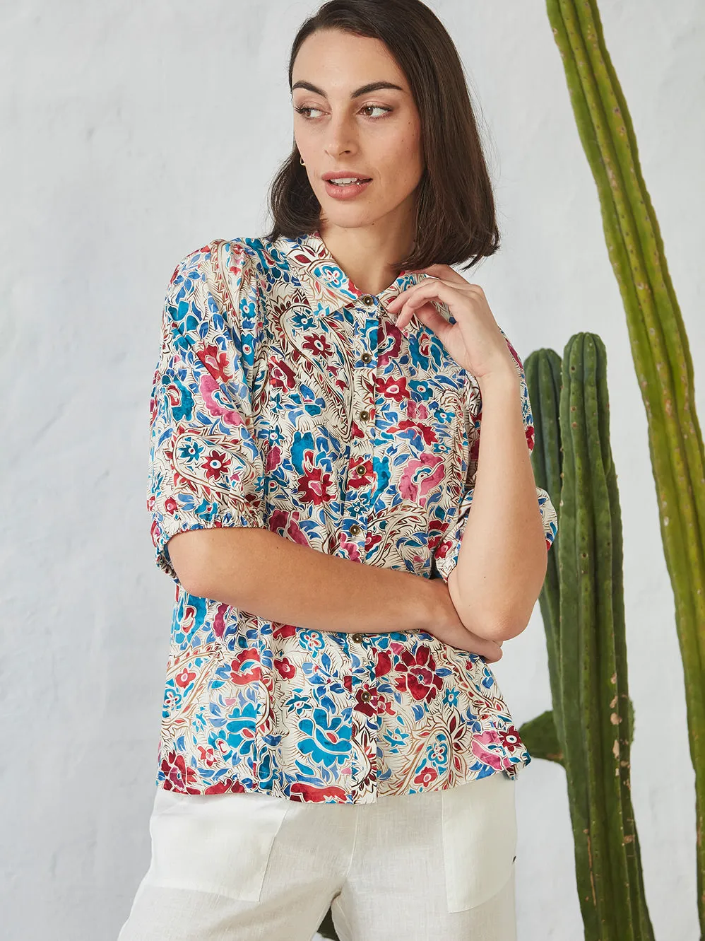 VERGE ROSETTA SHIRT sold by Yeltuor product image thumbnail 2