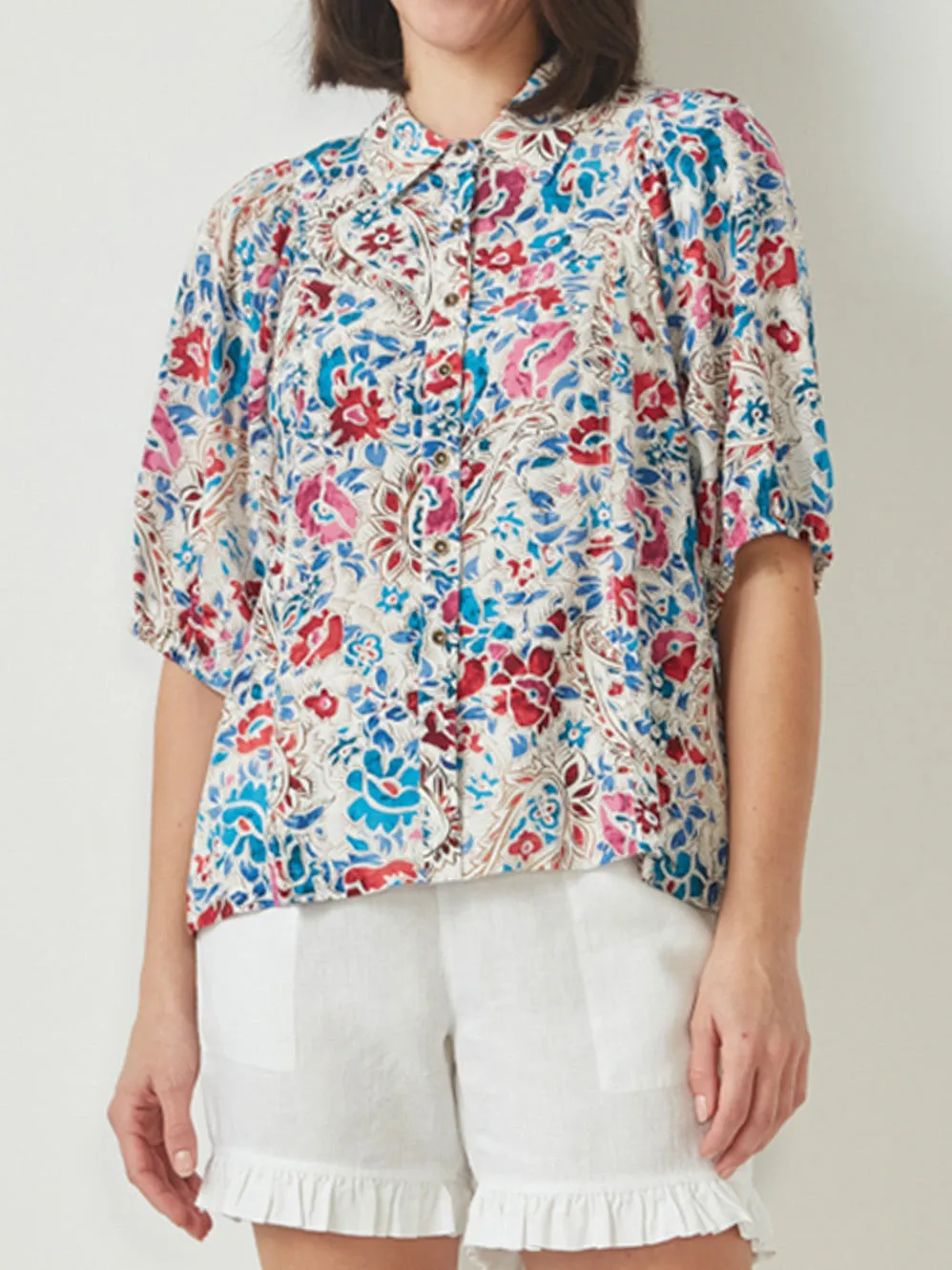 VERGE ROSETTA SHIRT sold by Yeltuor