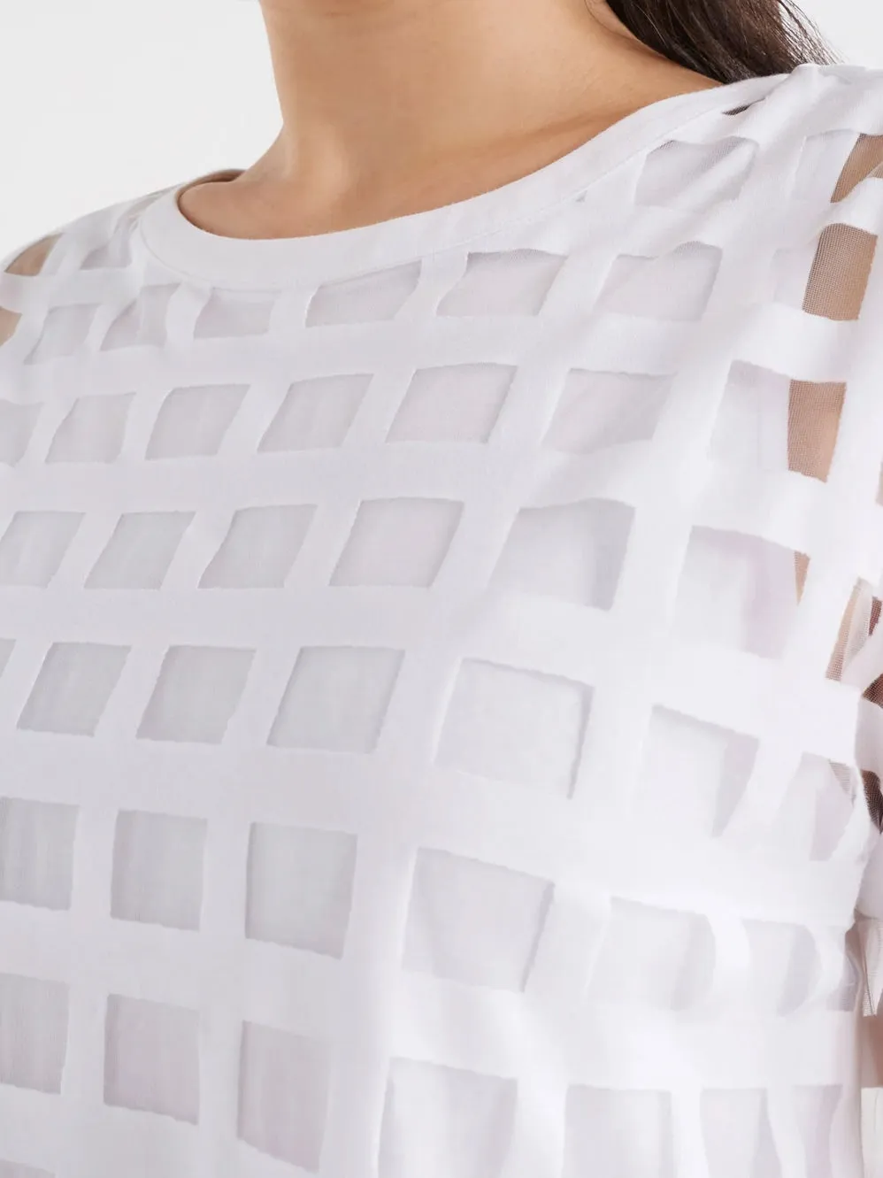 ELK GRID BURNOUT TOP sold by Yeltuor product image thumbnail 3