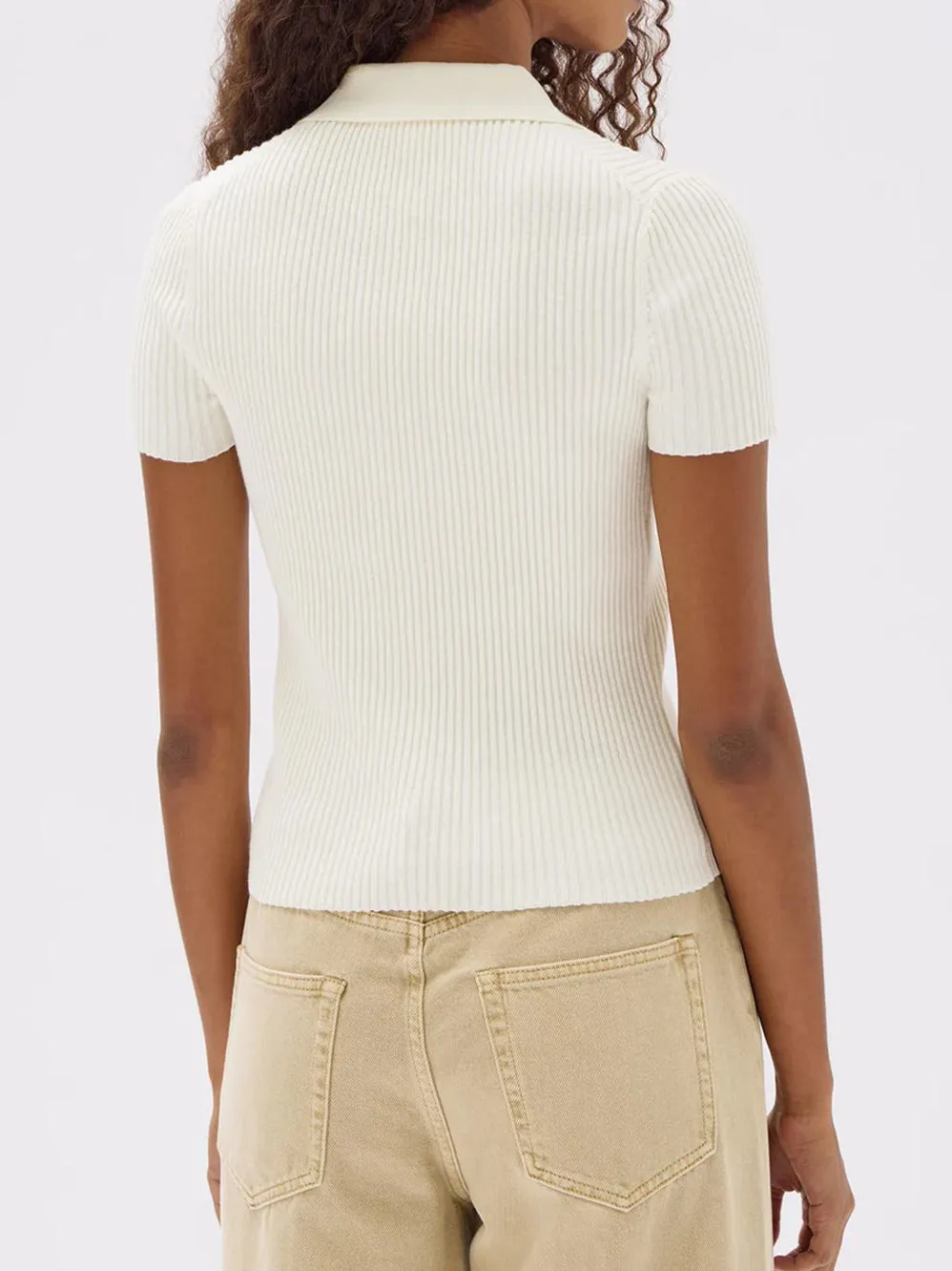 ASSEMBLY LABEL HARLEY KNIT SHORT SLEEVE POLO sold by Yeltuor product image thumbnail 3