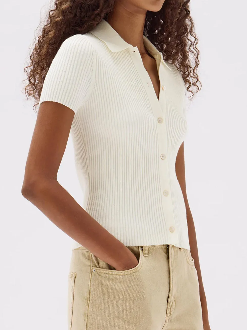 ASSEMBLY LABEL HARLEY KNIT SHORT SLEEVE POLO sold by Yeltuor product image thumbnail 2