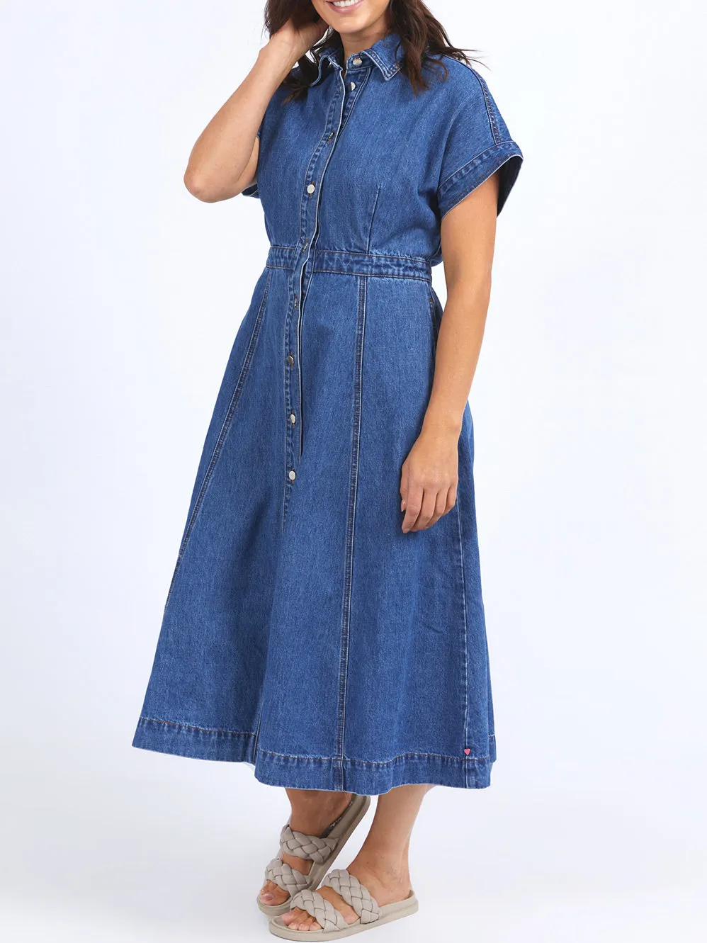 ELM AIMEE DENIM DRESS sold by Yeltuor product image thumbnail 2