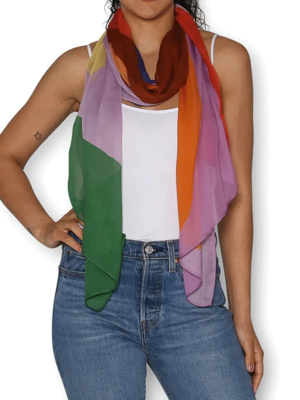 THE ARTISTS LABEL HERON SCARF sold by Yeltuor