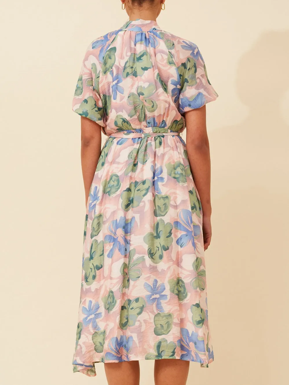 CAROLINE K MORGAN SHORT SLEEVE DRESS sold by Yeltuor product image thumbnail 3