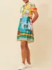 CAROLINE K MORGAN SHORT SLEEVE DRESS sold by Yeltuor