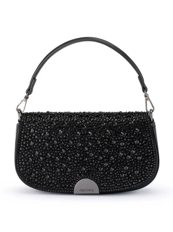 OLGA BERG SHANI CRYSTAL SHOULDER BAG sold by Yeltuor