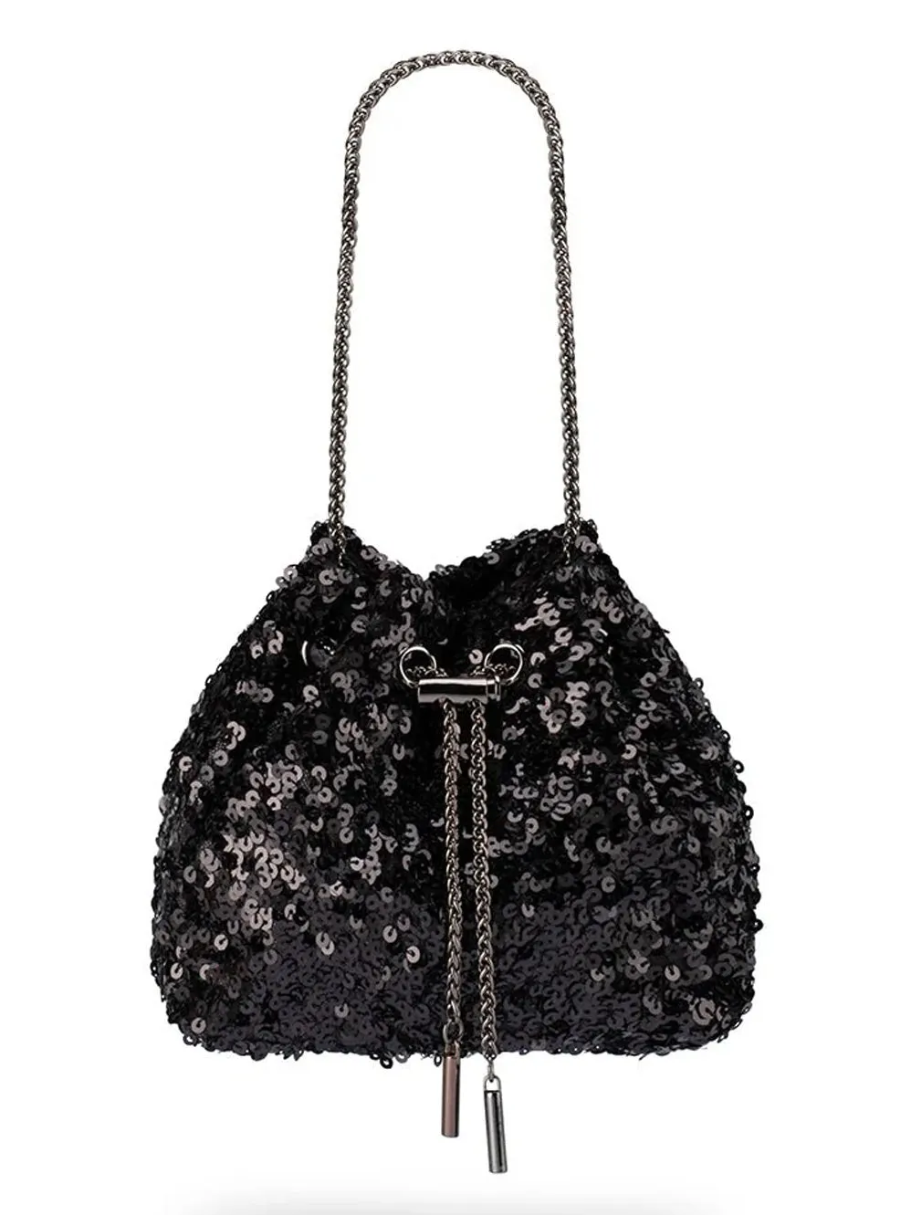 OLGA BERG ILANA SEQUIN DRAWSTRING BAG sold by Yeltuor